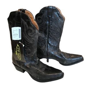 $349 J B Dillon Men’s 9B Distressed Western Boots